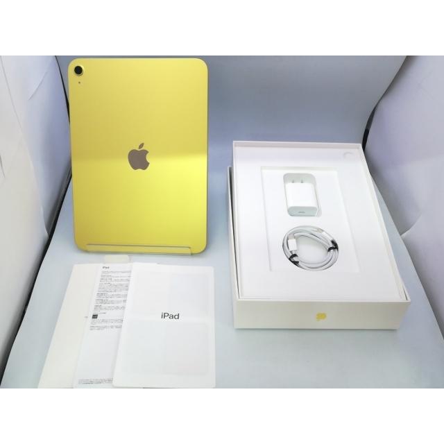 中古】Apple 【Wi-Fi】 iPad（A16/2025） 128GB イエロー MD4D4J/A