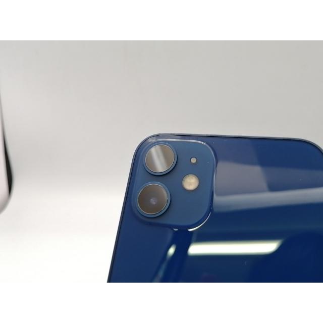【中古】Apple au 【SIMロック解除済み】 iPhone 12 mini 128GB ブルー MGDP3J/A【大阪堂島】保証期間１ヶ月【ランクA】の画像
