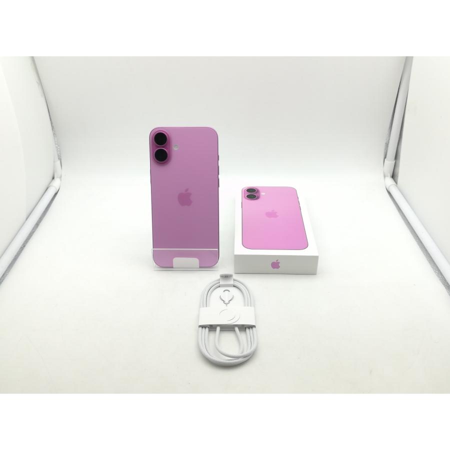【未使用】Apple 国内版 【SIMフリー】 iPhone 16 Plus 256GB ピンク MXVJ3J/A【神戸】保証期間３ヶ月の画像