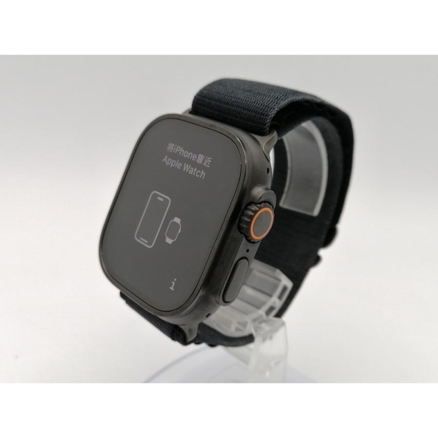 未使用保管品 Applewatch Ultra3 49mm MF0V4J/A 中古】Apple Apple Watch Ultra3 49mm Cellular ブラックチタニウム