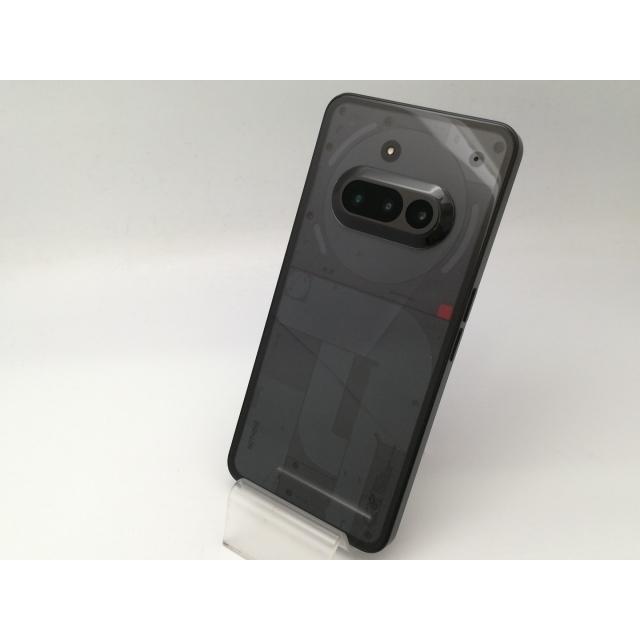 中古】NOTHING 国内版 【SIMフリー】 Nothing Phone (3a) ブラック 8GB