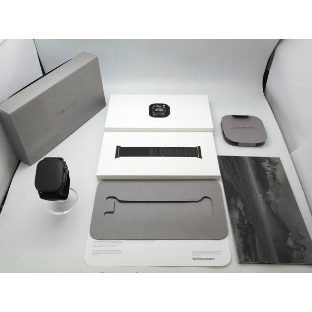 【中古】Apple Apple Watch Ultra3 49mm Cellular ブラックチタニウムケース/ブラックアルパインループL MF0X4J/A【大阪堂島】保証期間１ヶ月【ランクA】の画像