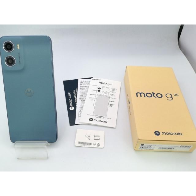 中古】MOTOROLA 国内版 【SIMフリー】 moto g05 ミスティブルー 8GB