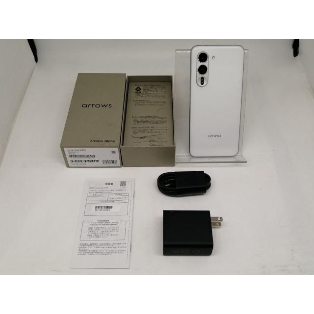arrows alpha M08 ホワイト SIMフリー 未開封品 中古】FCNT 国内版 【SIMフリー】 arrows Alpha ホワイト 12GB 512GB