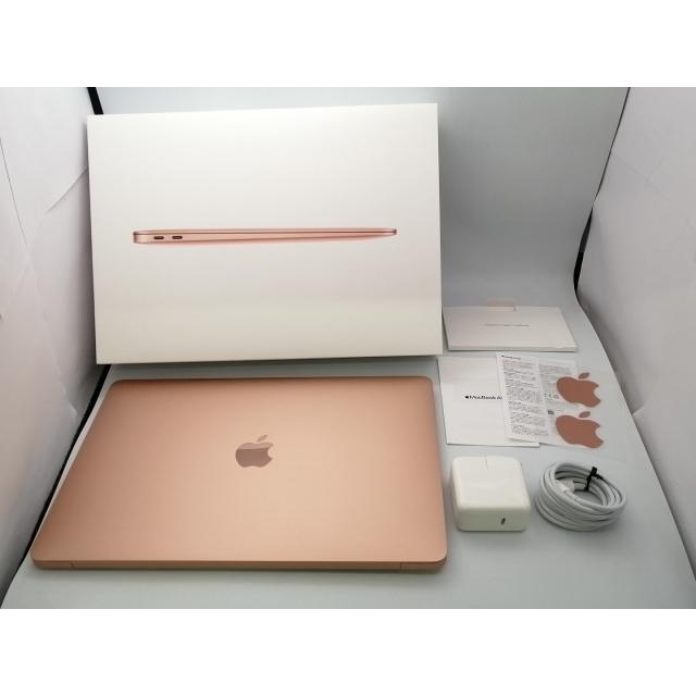 【中古】Apple MacBook Air 13インチ M1(CPU:8C/GPU:7C) 8GB/256GB ゴールド MGND3J/A (M1・2020)【大阪堂島】保証期間１ヶ月【ランクB】の画像