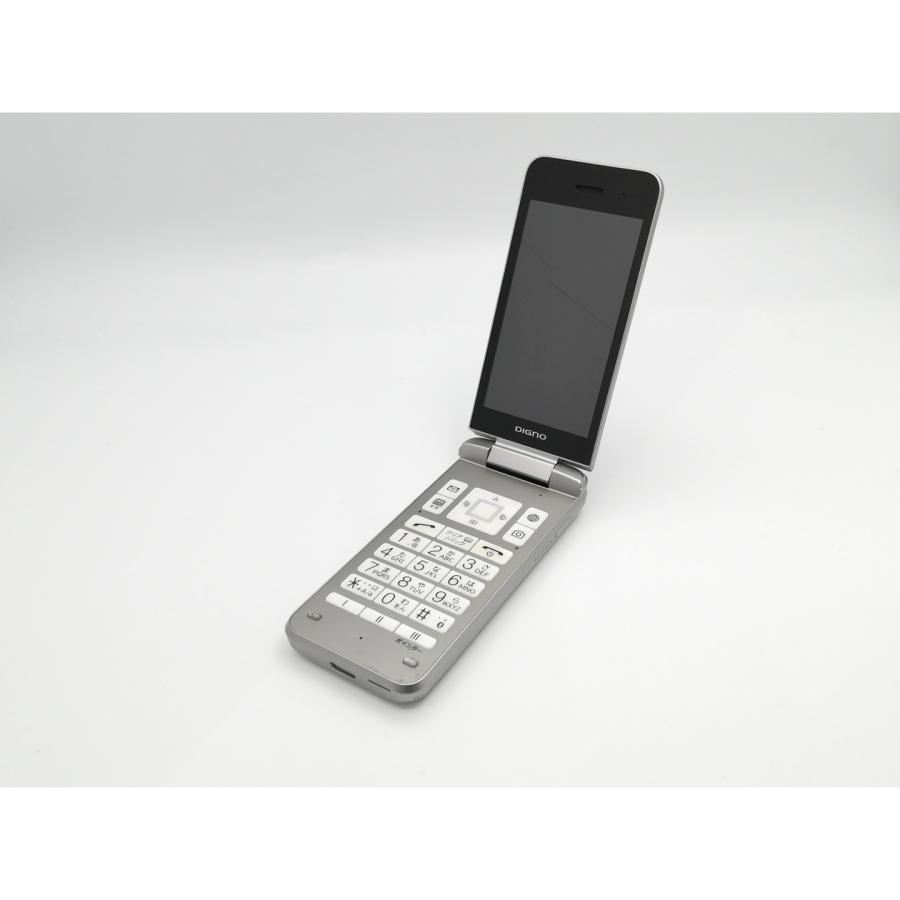 SoftBank DIGNOケータイ A202KC シルバー 中古品 中古】KYOCERA SoftBank 【SIMフリー】 DIGNO ケータイ4 A202KC
