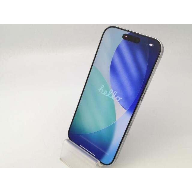 【中古】Apple 国内版 【SIMフリー】 iPhone 16 Pro 128GB ホワイトチタニウム MYMW3J/A【広島本通】保証期間１ヶ月【ランクA】の画像