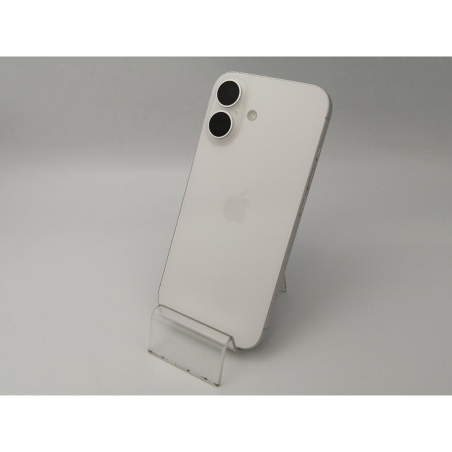 中古】Apple 国内版 【SIMフリー】 iPhone 16 128GB ホワイト MYDR3J/A