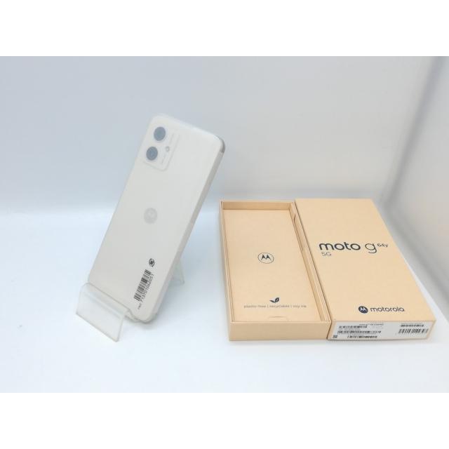 未使用】MOTOROLA ymobile 【SIMフリー】 moto g64y 5G バニラクリーム