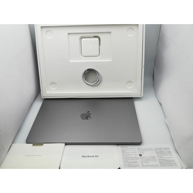 中古】Apple MacBook Air 15インチ CTO (M3,2024) スペースグレイ M3