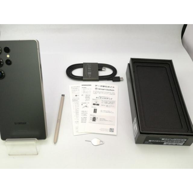 【中古】SAMSUNG 国内版 【SIMフリー】 Galaxy S25 Ultra チタニウムブラック 12GB 256GB SM-S938Q【大阪堂島】保証期間１ヶ月【ランクA】の画像