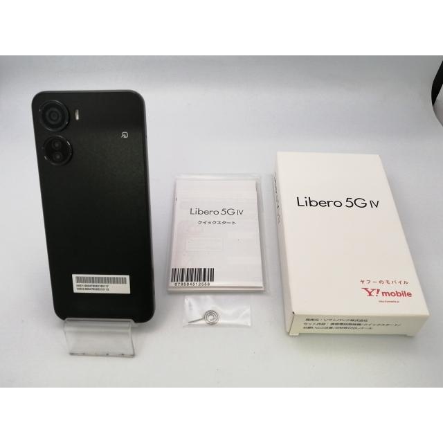 未使用】ZTE ymobile 【SIMフリー】 Libero 5G IV 4GB 128GB ブラック