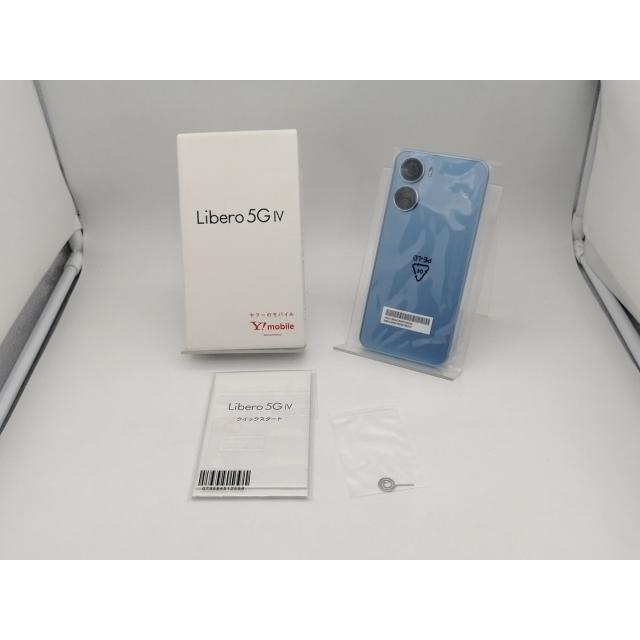 未使用】ZTE ymobile 【SIMフリー】 Libero 5G IV 4GB 128GB ブルー