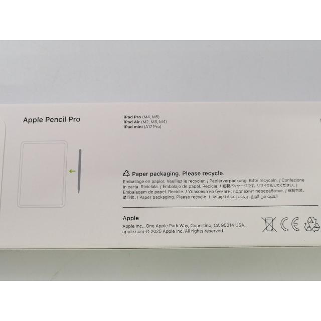 未使用】Apple Apple Pencil Pro MX2D3ZA/A【大阪堂島】保証期間1週間
