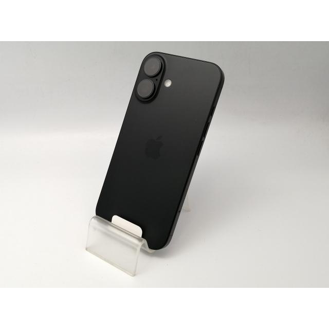 【未使用】Apple 国内版 【SIMフリー】 iPhone 16 128GB ブラック MYDQ3J/A【大阪堂島】保証期間３ヶ月の画像