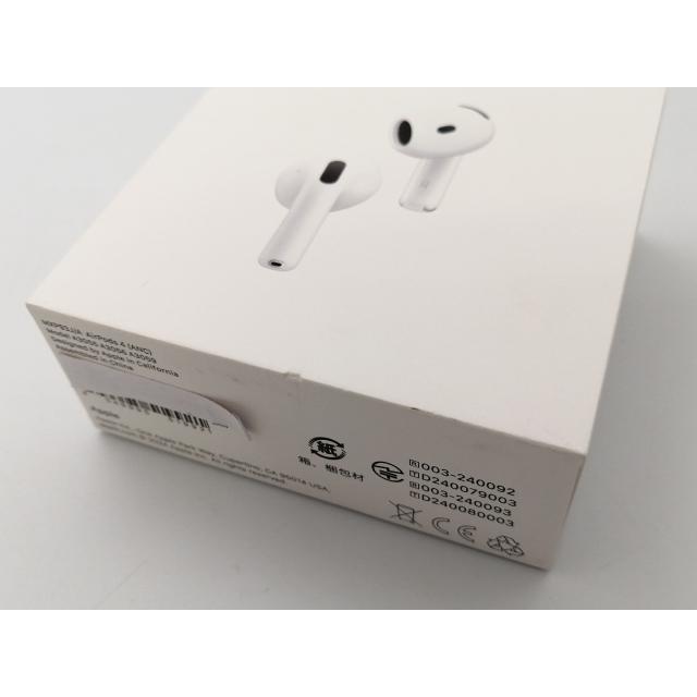 未使用】Apple AirPods 4 アクティブノイズキャンセリング搭載モデル