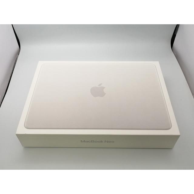【未使用】Apple MacBook Neo 13インチ A18 Pro(CPU:6C/GPU:5C) 8GB/256GB シルバー MHFA4J/A (13インチ,A18 Pro)【大阪堂島】保証期間３ヶ月の画像