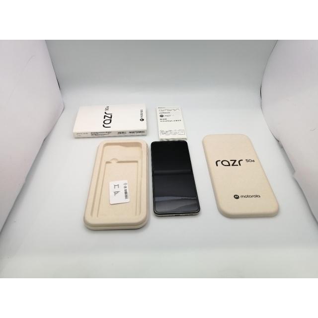 中古】MOTOROLA docomo 【SIMフリー】 motorola razr 50d ホワイト