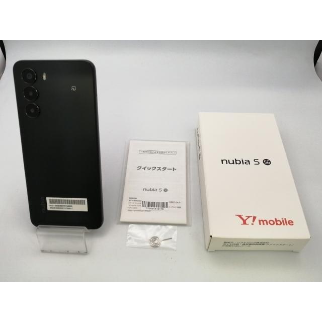 未使用】ZTE ymobile 【SIMフリー】 nubia S 5G 4GB 128GB ブラック
