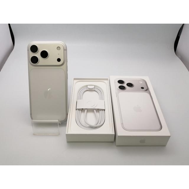 【中古】Apple au 【SIMフリー】 iPhone 17 Pro 256GB シルバー MG854J/A【大阪堂島】保証期間１ヶ月【ランクA】の画像
