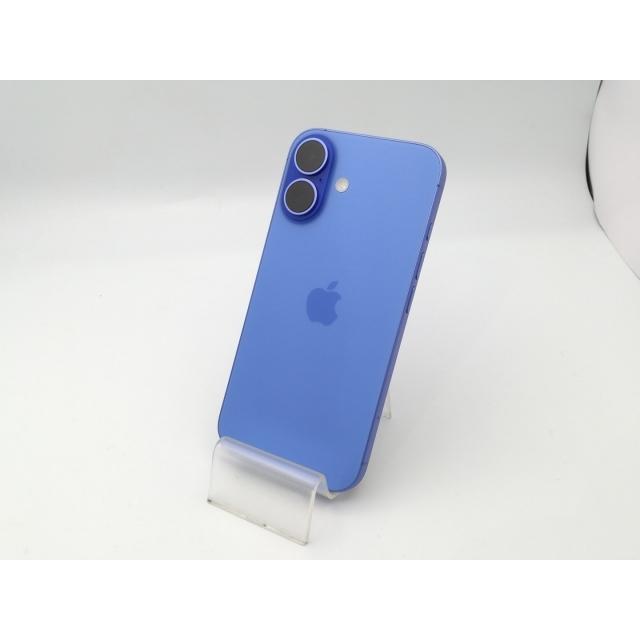 中古】Apple au 【SIMフリー】 iPhone 16 128GB ウルトラマリン MYDU3J