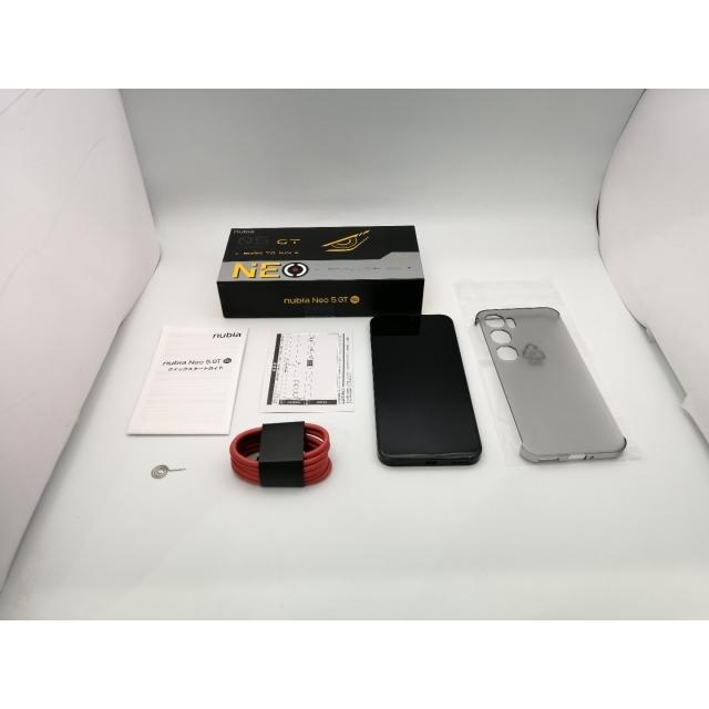 中古】Nubia 国内版 【SIMフリー】 nubia Neo 5 GT ブラック 8GB 256GB