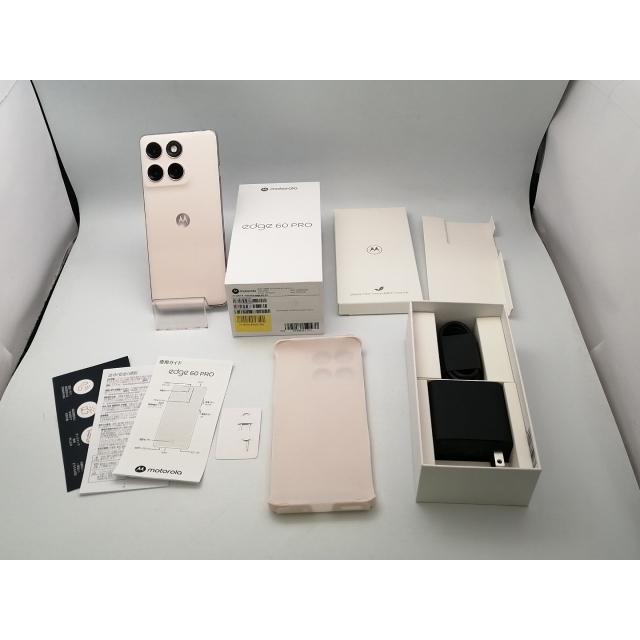 中古】MOTOROLA 国内版 【SIMフリー】 motorola edge 60 pro カル