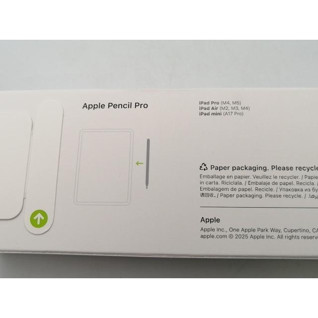 未使用】Apple Apple Pencil Pro MX2D3ZA/A【大阪堂島】保証期間1週間