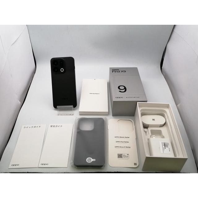 中古】Oppo 国内版 【SIMフリー】 OPPO Find X9 スペースブラック 16GB