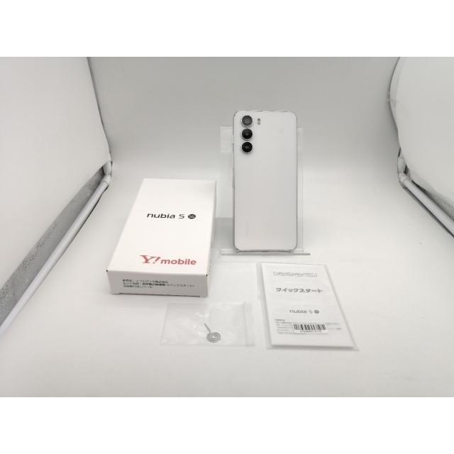 nubia s 5G (中古)美品 128G/4G ホワイト 中古】ZTE ymobile 【SIMフリー】 nubia S 5G 4GB 128GB ホワイト