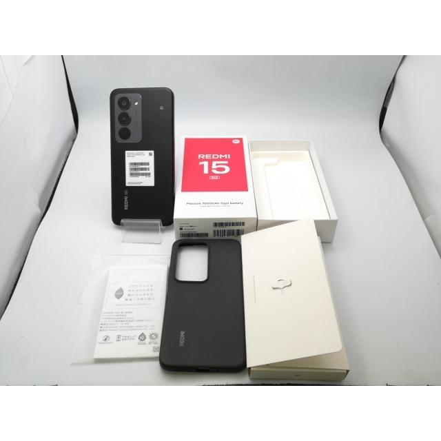 中古】Xiaomi SoftBank 【SIMフリー】 REDMI 15 5G ミッドナイト