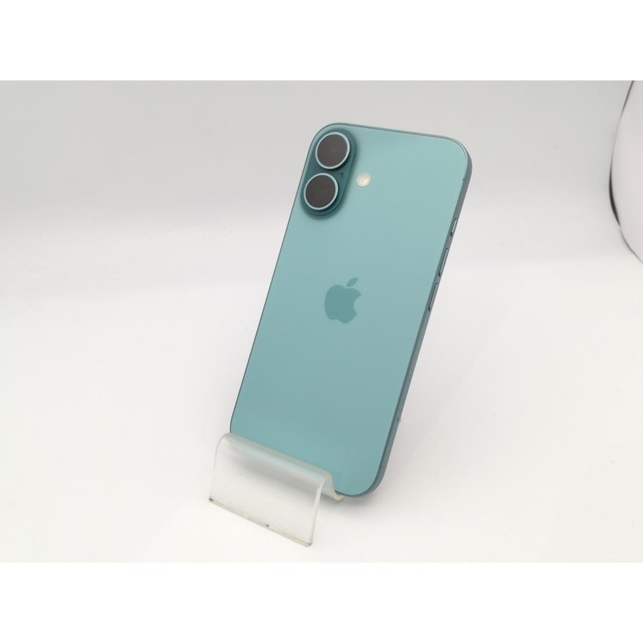 中古】Apple 国内版 【SIMフリー】 iPhone 16 128GB ティール MYDV3J/A