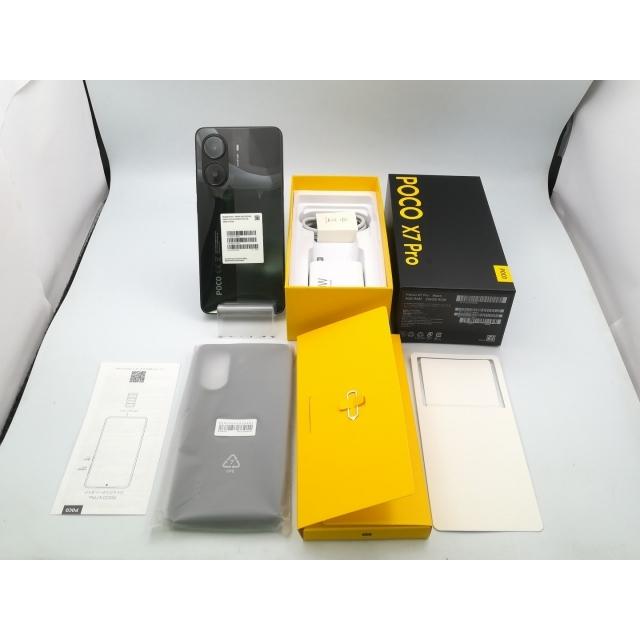 中古】Xiaomi 【SIMフリー】 Poco X7 Pro ブラック 8GB 256GB【なんば