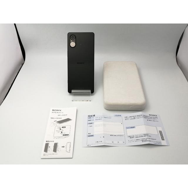 SONY Xperia 5 V 本体 SIMフリー 8G/256GB 付属品多数 中古】SONY 国内版 【SIMフリー】 Xperia 5 V 8GB 256GB ブラック XQ