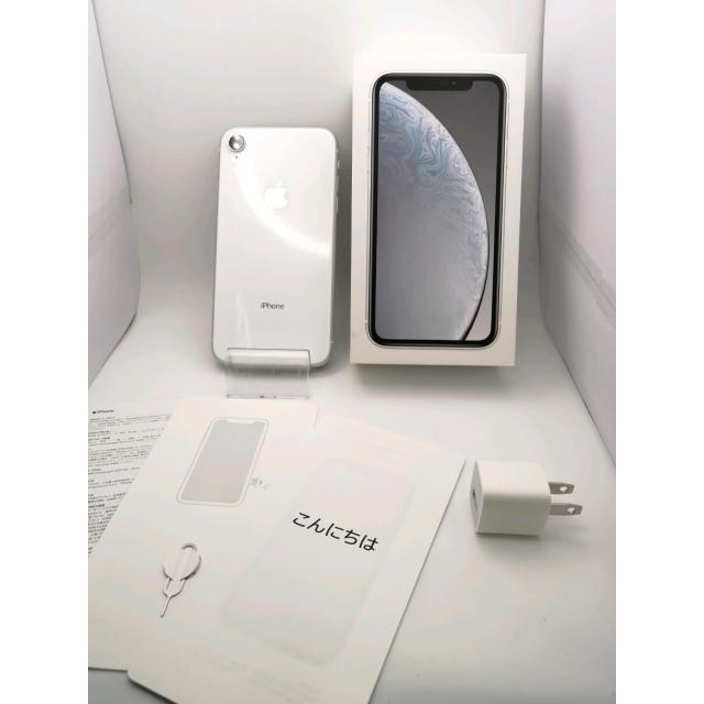 中古】Apple SoftBank 【SIMロック解除済み】 iPhone XR 128GB