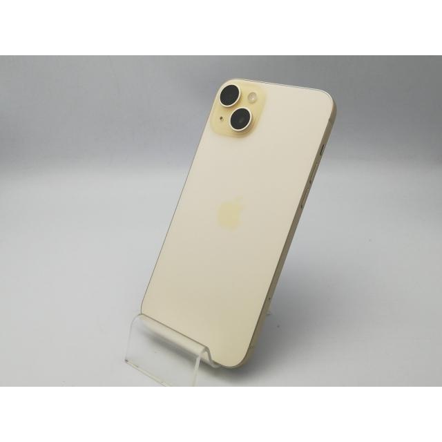 中古】Apple 国内版 【SIMフリー】 iPhone 15 Plus 128GB イエロー