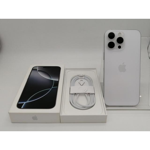 中古】Apple 国内版 【SIMフリー】 iPhone 16 Pro Max 256GB ホワイト