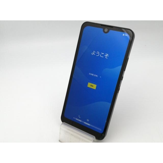 中古】SHARP au 【SIMフリー】 AQUOS wish チャコール 4GB 64GB SHG06
