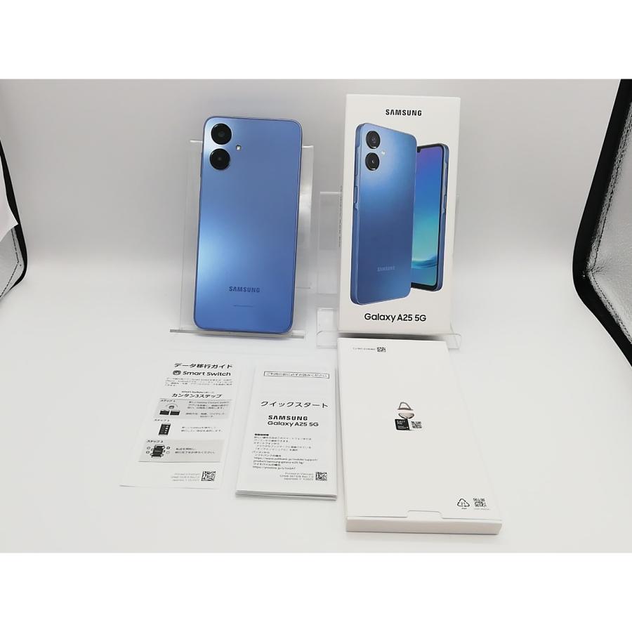 中古】SAMSUNG SoftBank 【SIMフリー】 Galaxy A25 5G ブルー 4GB 64GB