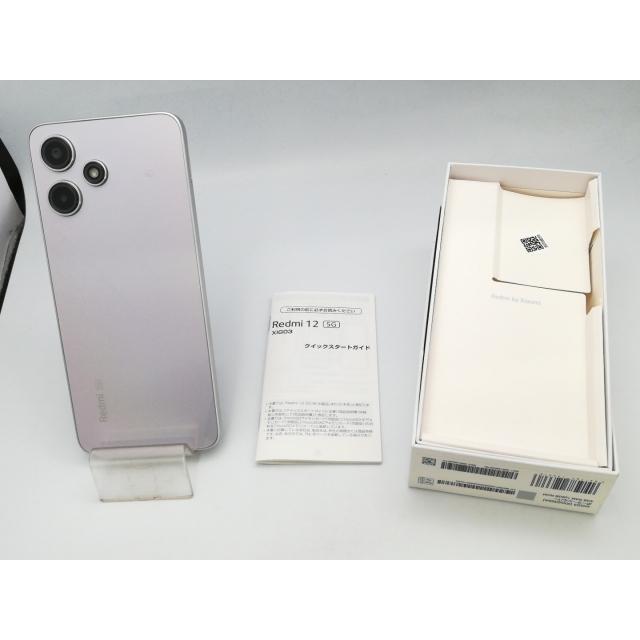 中古】Xiaomi au 【SIMフリー】 Redmi 12 5G 4GB 128GB ポーラー