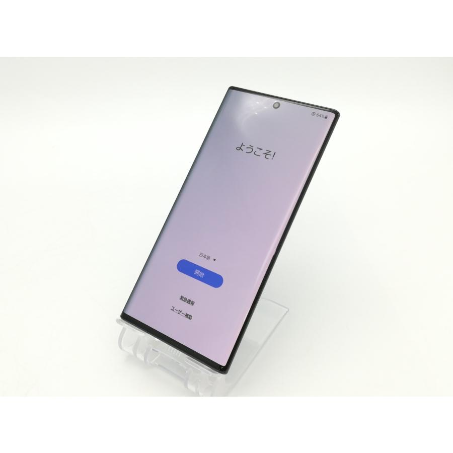 中古】SAMSUNG docomo 【SIMロック解除済み】 Galaxy Note 10+ Aura 