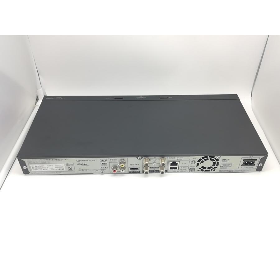 【中古】SHARP AQUOSブルーレイ BD-NW1200 [ブラック系] （1TB/2017）【新宿】保証期間１ヶ月【ランクB】｜janpara｜02