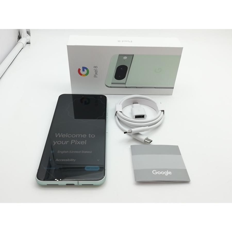 【中古】Google 国内版 【SIMフリー】 Pixel 8 ミント 8GB 128GB GZPF0【立川フロム中武】保証期間１ヶ月【ランクA】｜janpara｜08