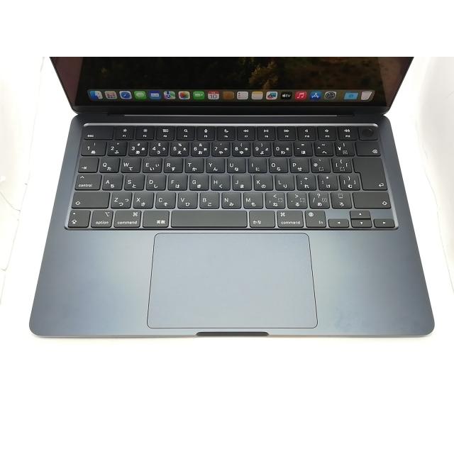 【中古】Apple MacBook Air 13インチ M3(CPU:8C/GPU:8C) 256GB ミッドナイト MRXV3J/A【立川フロム中武】保証期間１ヶ月【ランクA】｜janpara｜05