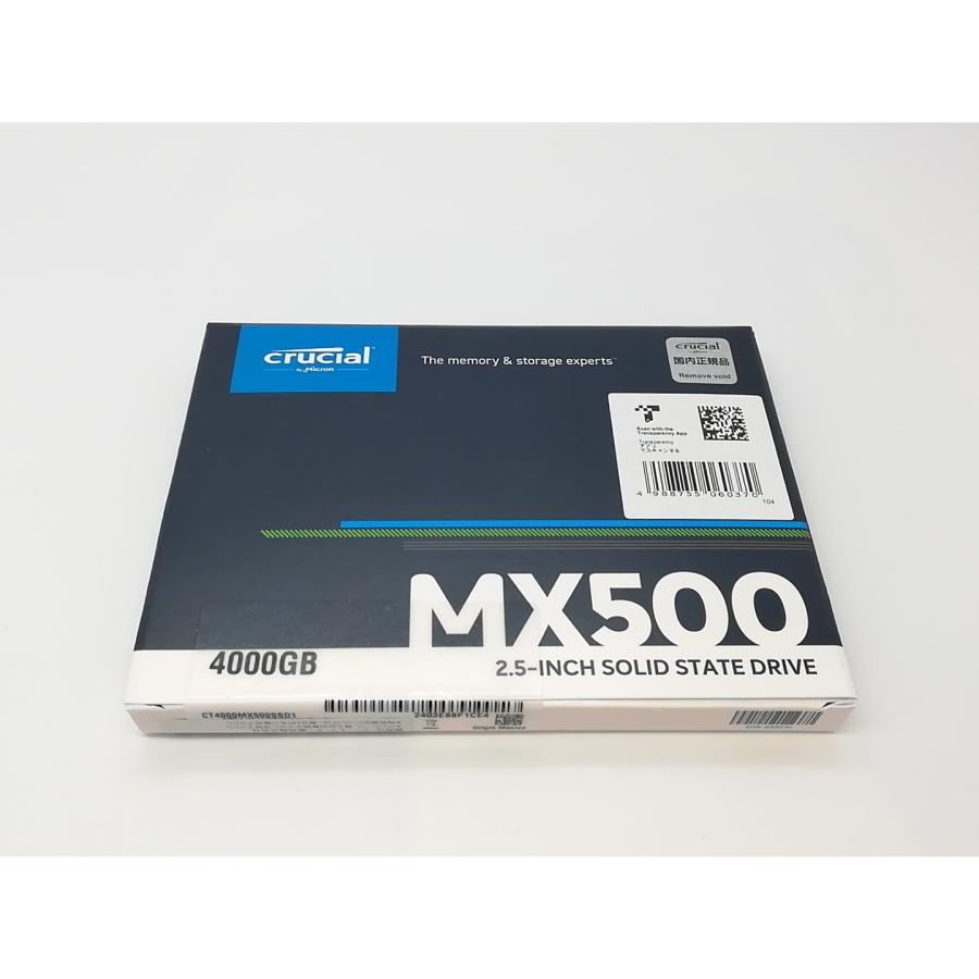 crucial SSD 4TB CT4000MX500SSD1 未使用品 【公式通販】