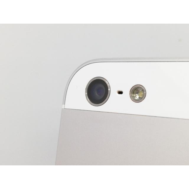 中古】Apple SoftBank iPhone 5 32GB ホワイト＆シルバー MD300J/A 