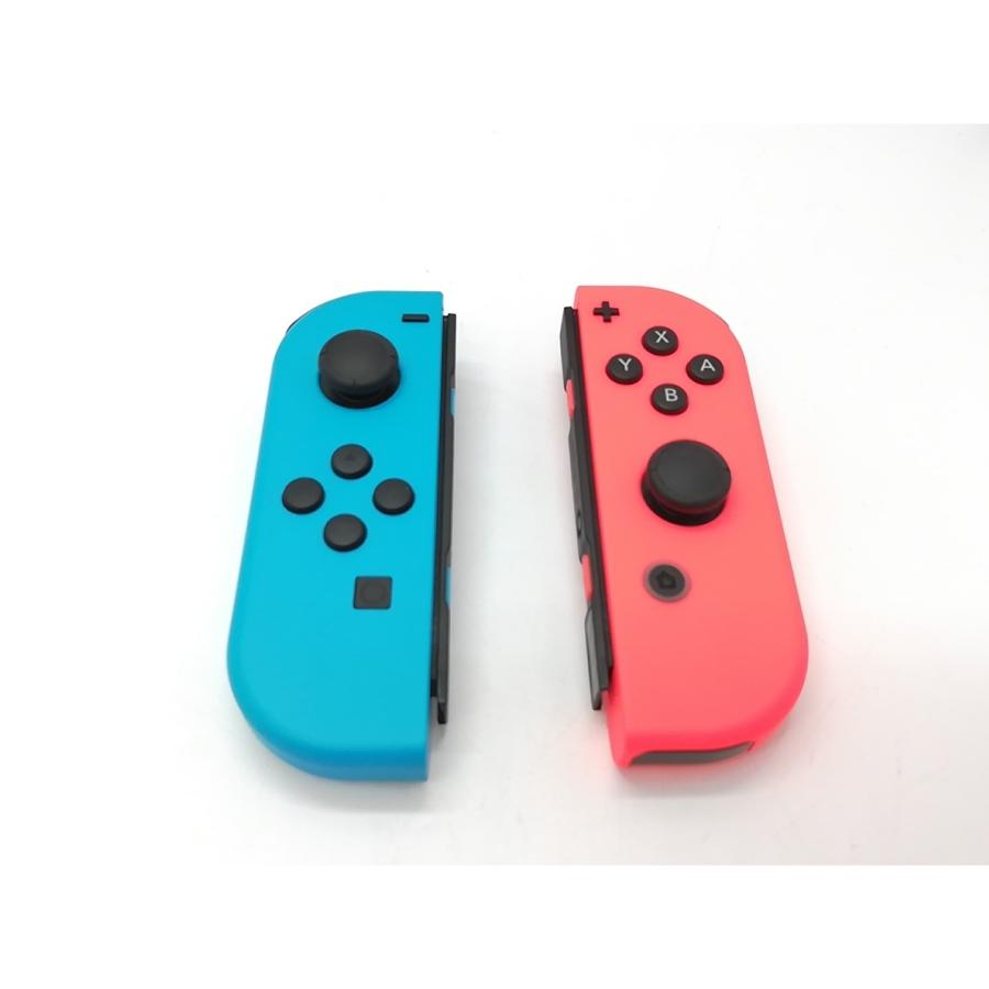 中古】Nintendo Switch 本体 Joy-Con(L) ネオンブルー/(R) ネオン