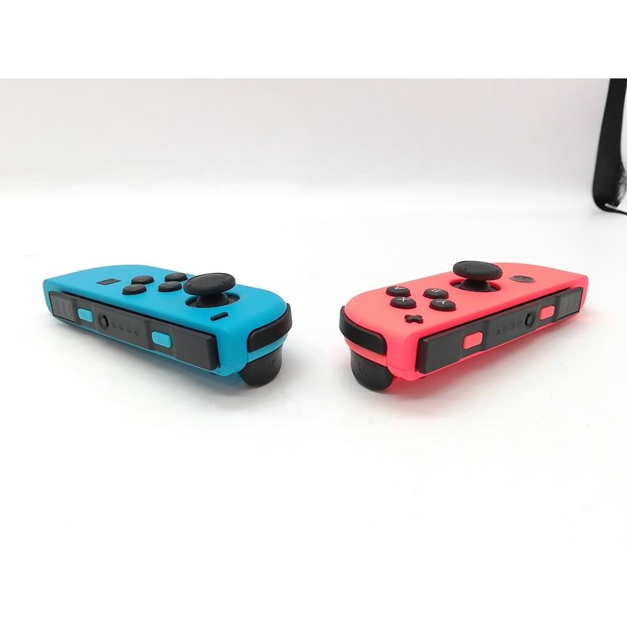 中古】Nintendo Switch 本体 Joy-Con(L) ネオンブルー/(R) ネオン
