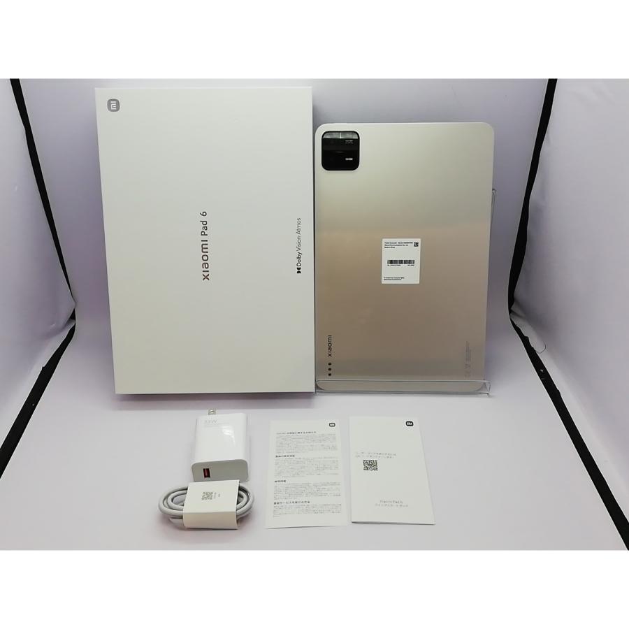 中古】Xiaomi 国内版 【Wi-Fi】 Xiaomi Pad 6 8GB 128GB シャンパン