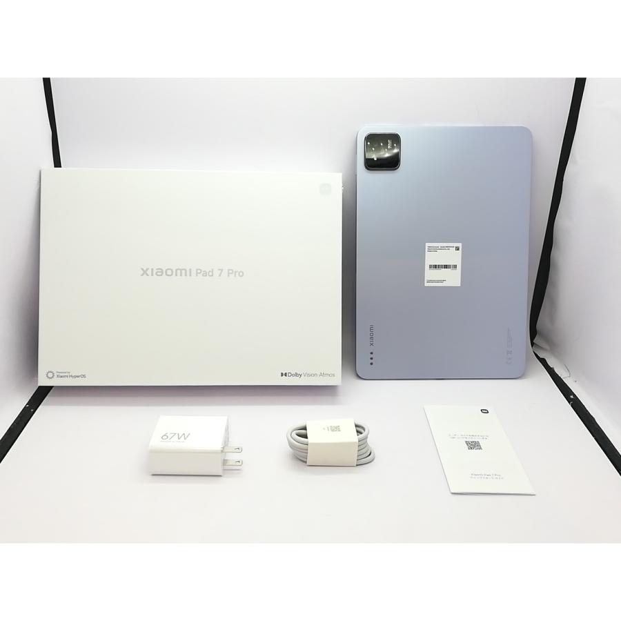 中古】Xiaomi 国内版 【Wi-Fi】 Xiaomi Pad 7 Pro 12GB 512GB ブルー